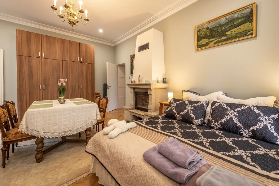 Villa Margaret Apartament Kominkowy - salon