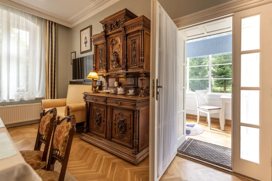 Villa Margaret Apartament Kominkowy - salon